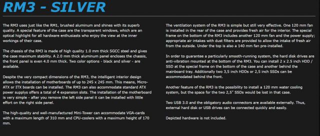 RM3 INFOS